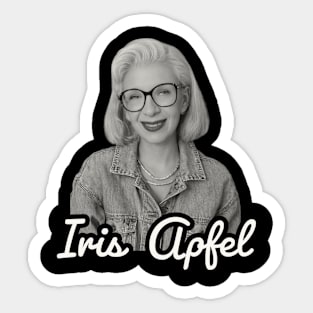 Iris Apfel / 1921 Sticker